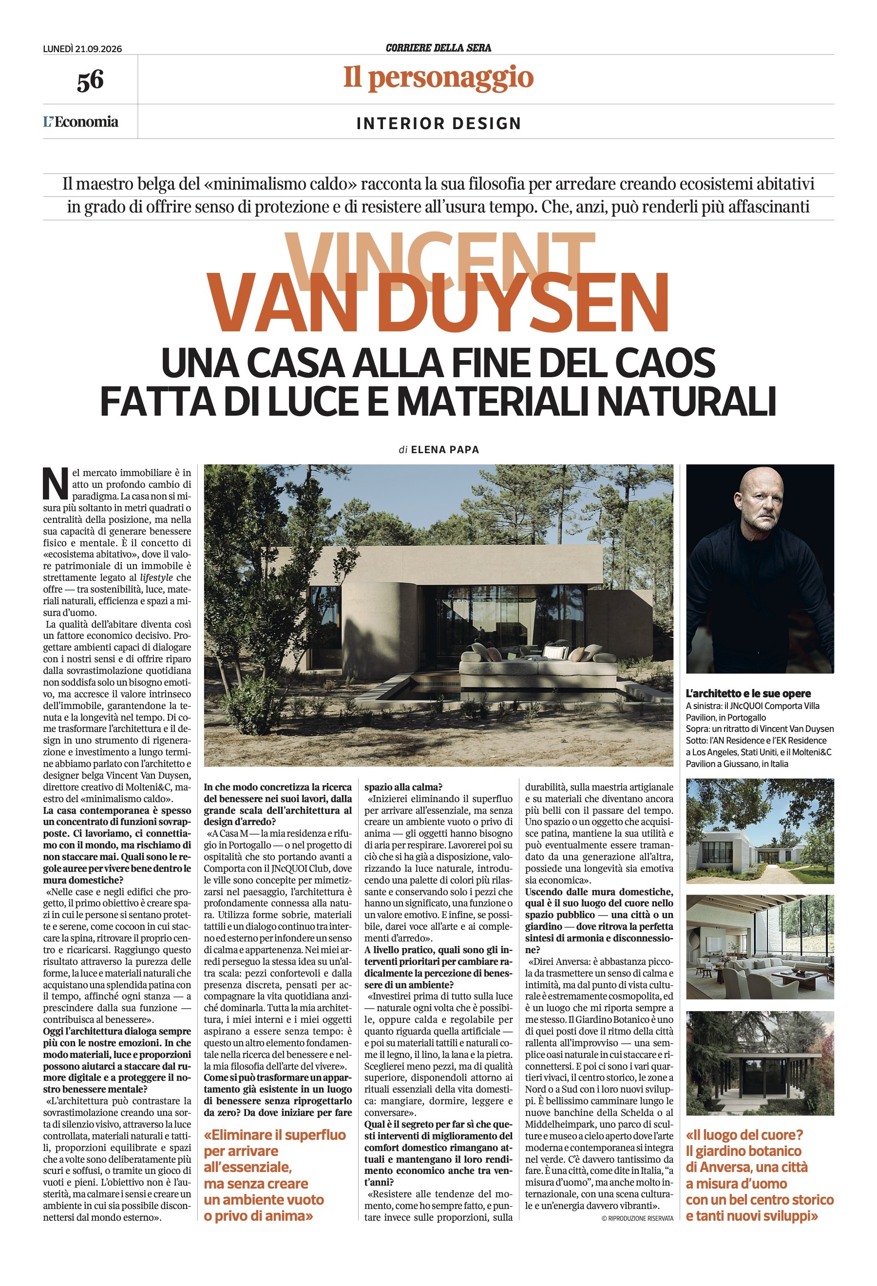VVDA 2026 Corriere VVD ITW 260921 WS