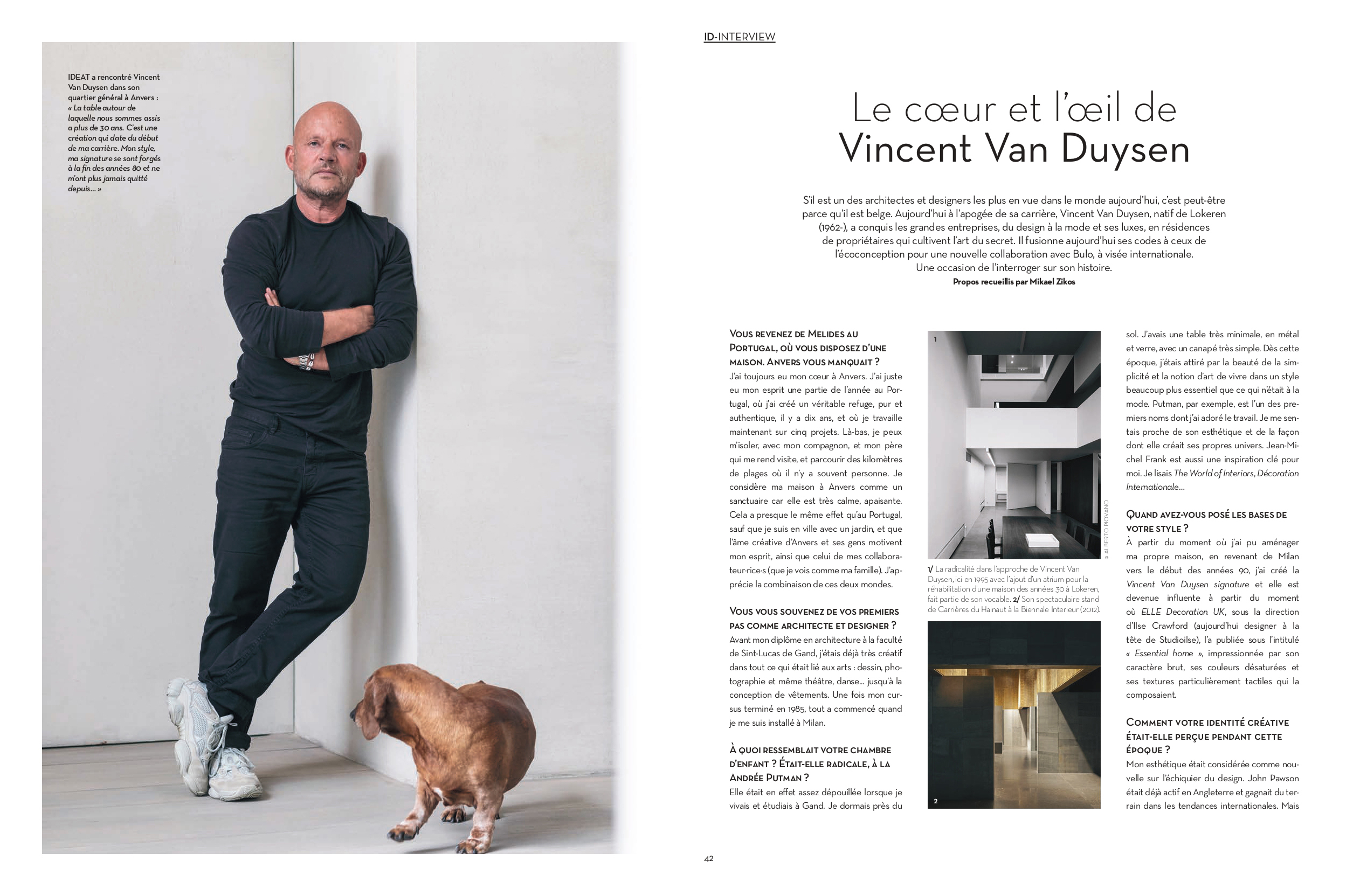 VVDA 2023 IDEAT BENELUX INTERVIEW Vincent Van Duysen Sept 2023