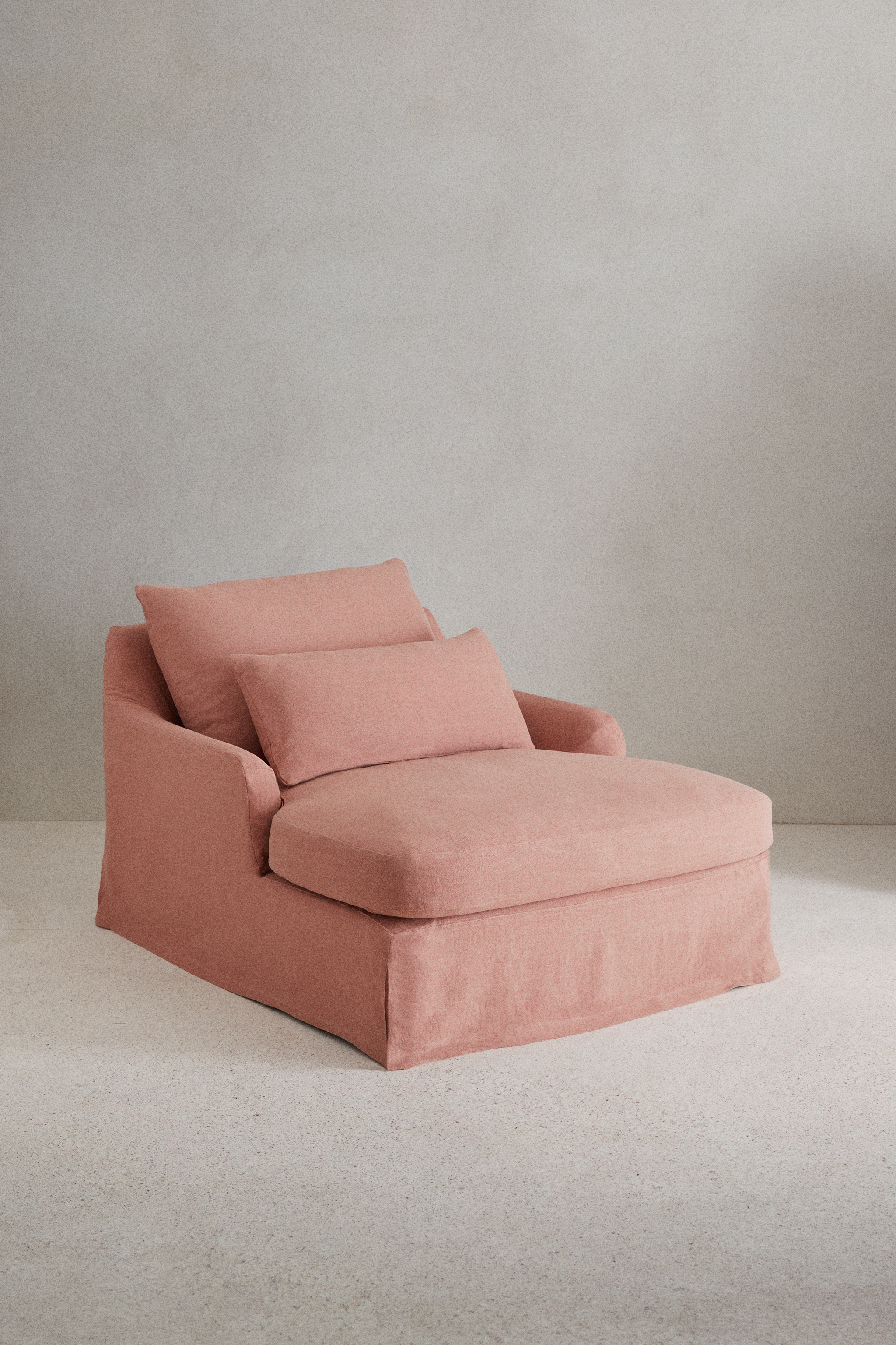 FURNITURE LOVE SEAT 01 Dusty pink